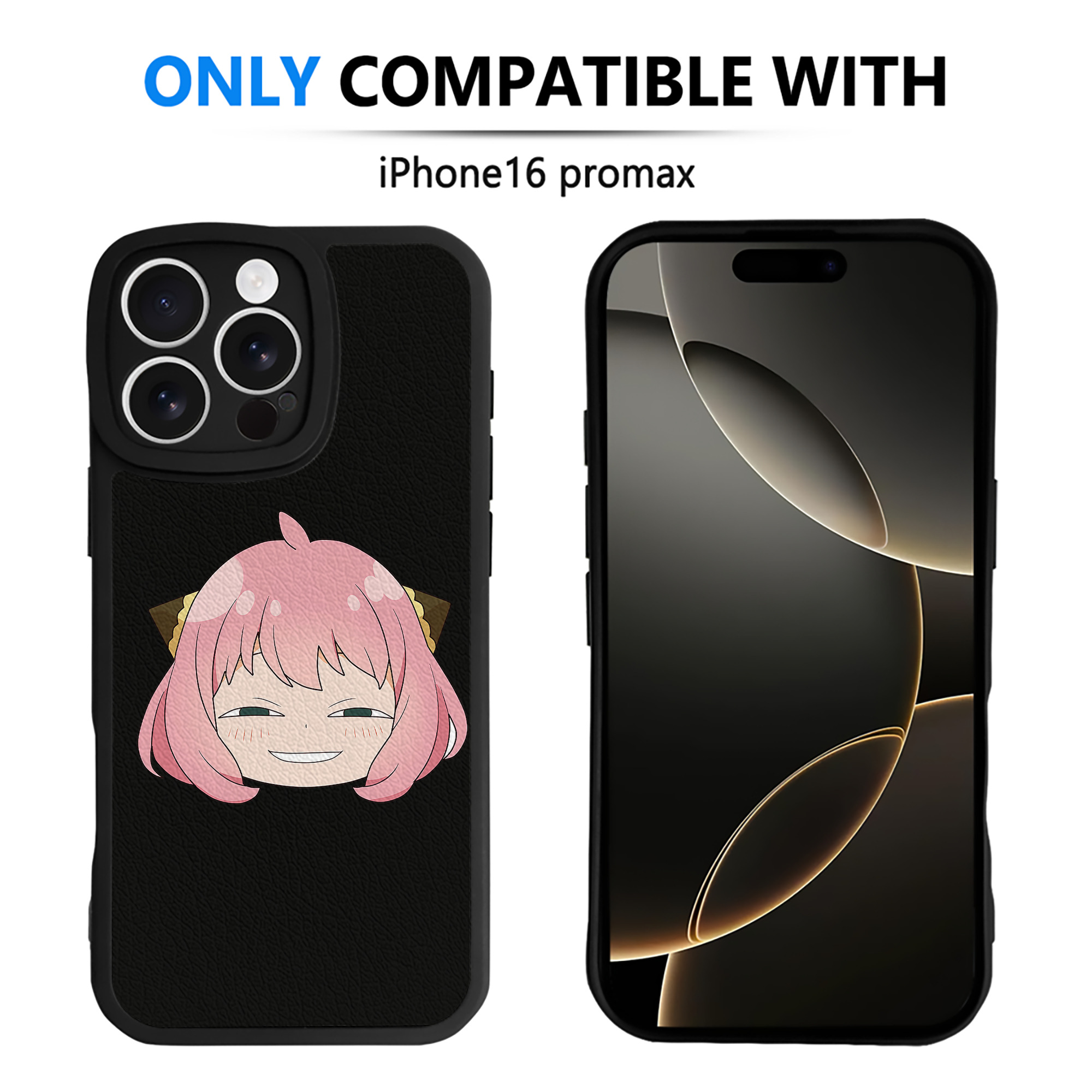 （画像用） SPY×FAMILY间谍家家酒 【iPhone 16シリーズ対応】シリコンスマホケース（レザー調） 材質：シリコン